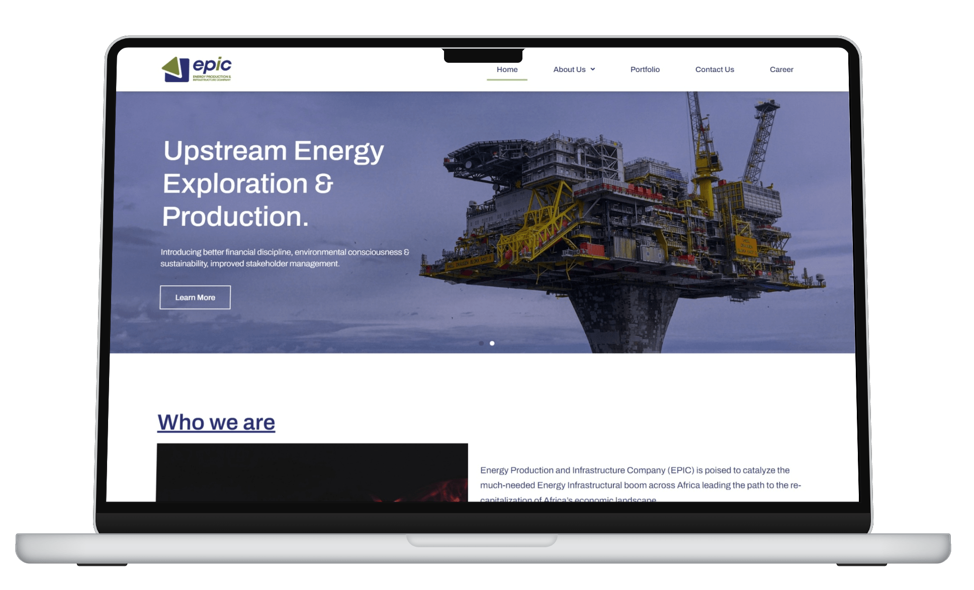Epic-ng Website Design & Development made with wordpress