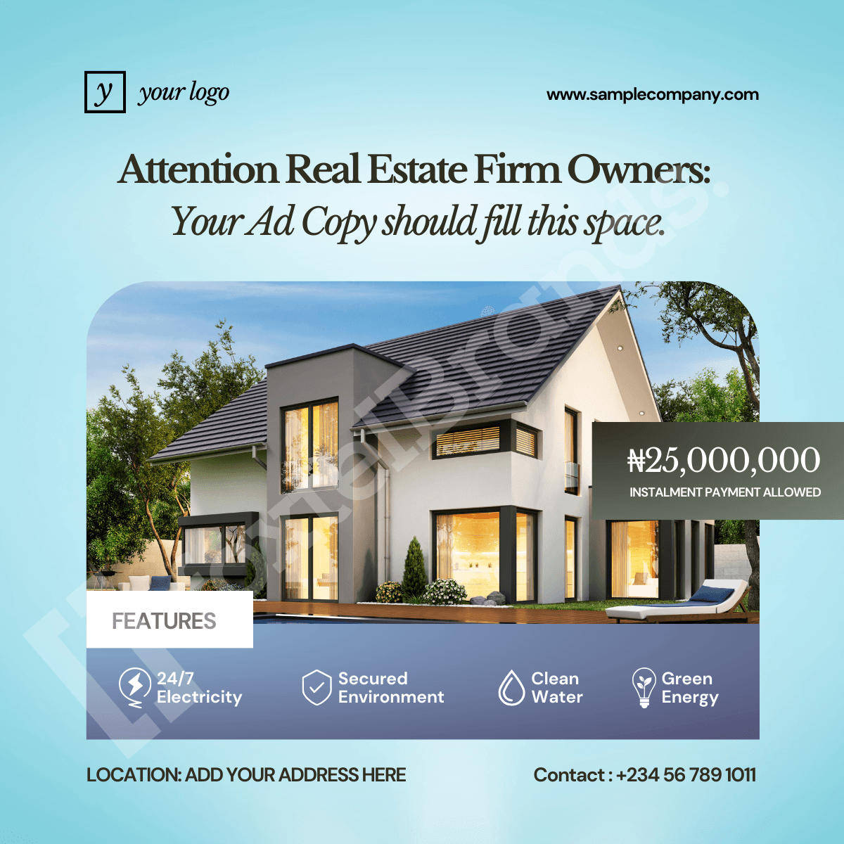 Real Estate House sales