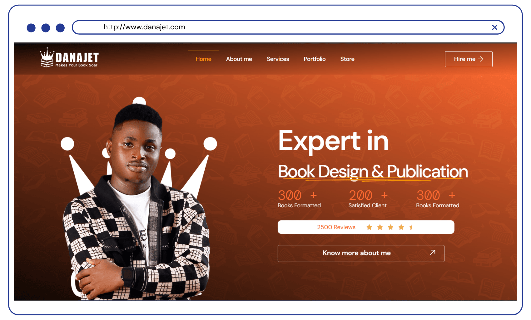 Website Design Project danajet