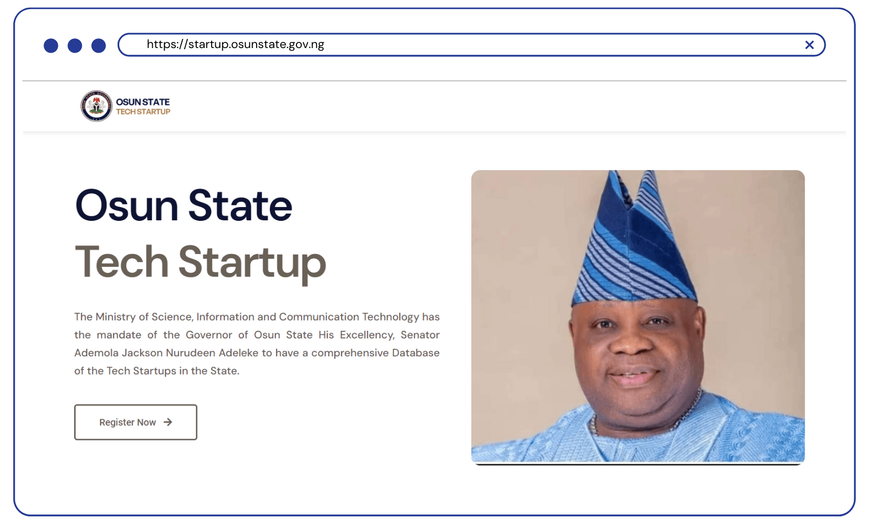Website Design Project osuntechstartup